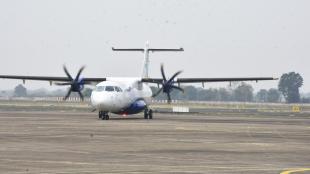 Indigo has received the approval for its ATR 72-600 type of aircraft for special VFR operations to and from the Gondia airport (Image/@praful_patel)
