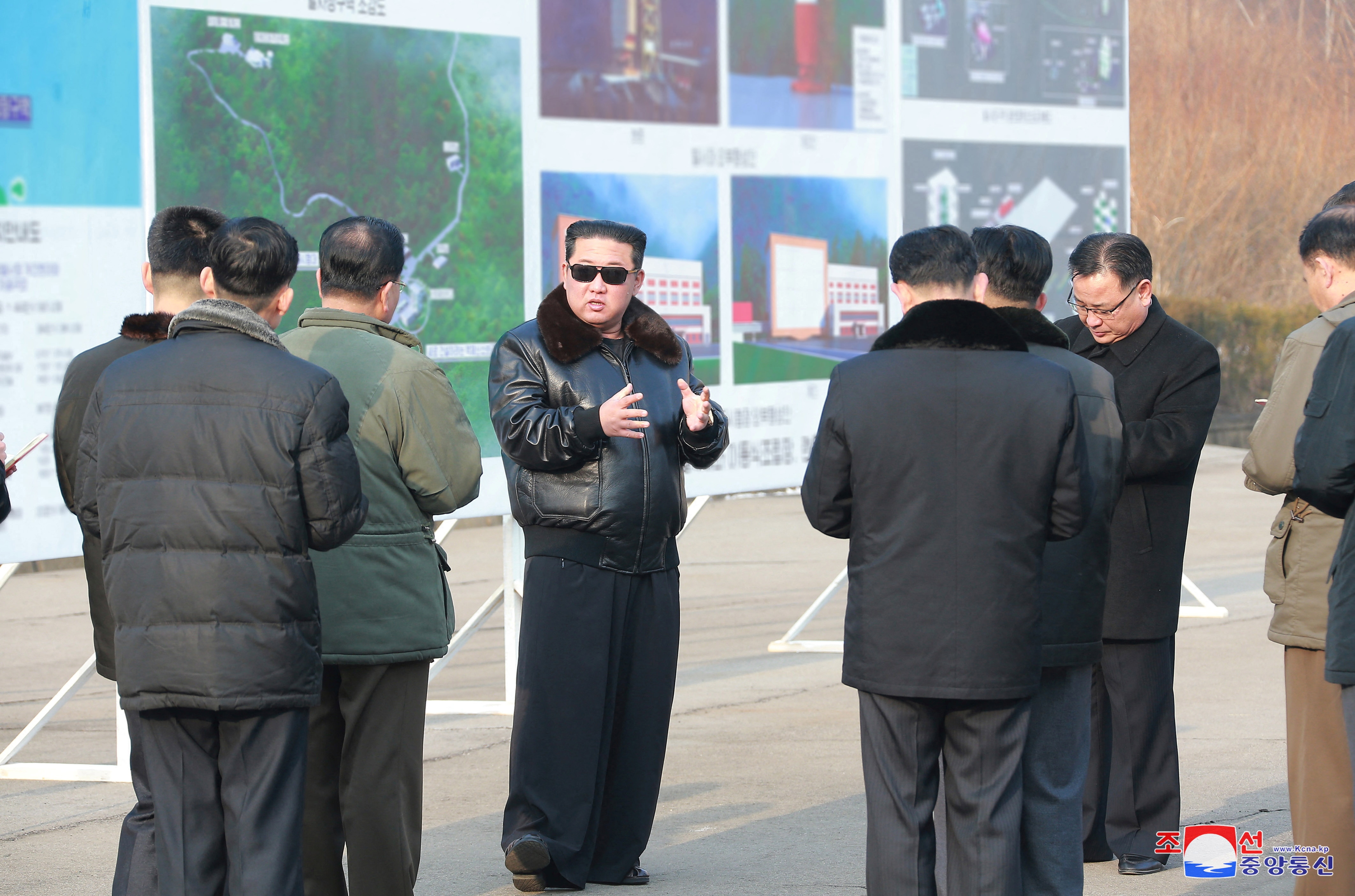 North Korean leader Kim Jong Un gives field guidance at the Seohae satellite launch site, in North Korea, in this photo released in 2022 (Image/Reuters)