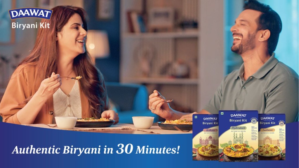 The latest digital campaign endeavours to celebrate the pleasure of concocting Biryani at home in 30 minutes