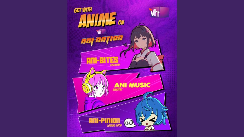 Vh1 AniNation will offer an experience including AniBites, AniPinion and Ani-Music