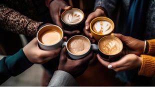 The cafe market is fragmented with the top five companies occupying 2.53% share