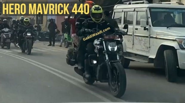 Hero Mavrick spied