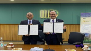 The agreement, signed by Havidán Rodríguez, President of SUNY Albany and Ranjan Bose, Director of IIITD.