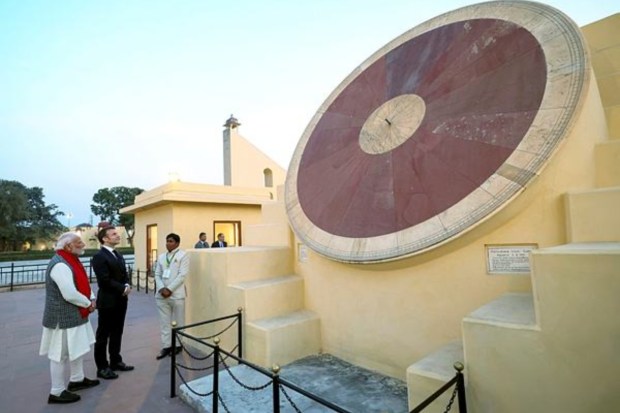 Today will be the sixth time a French leader will be the Chief Guest at the Republic Day celebrations. (Image: PTI)