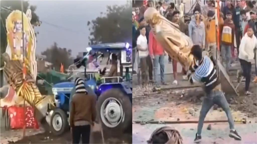Clashes, stone-pelting reported after Sardar Patel statue vandalised in Ujjain