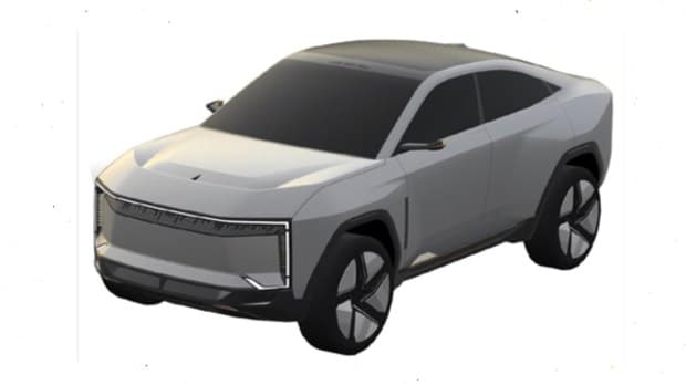 Mahindra coupe electric SUV patent