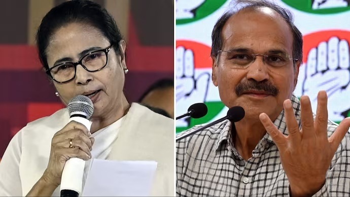 Congress vs TMC: Adhir Ranjan Chowdhury says 'won't contest election with Banerjee', Rahul Gandhi snubs comment
