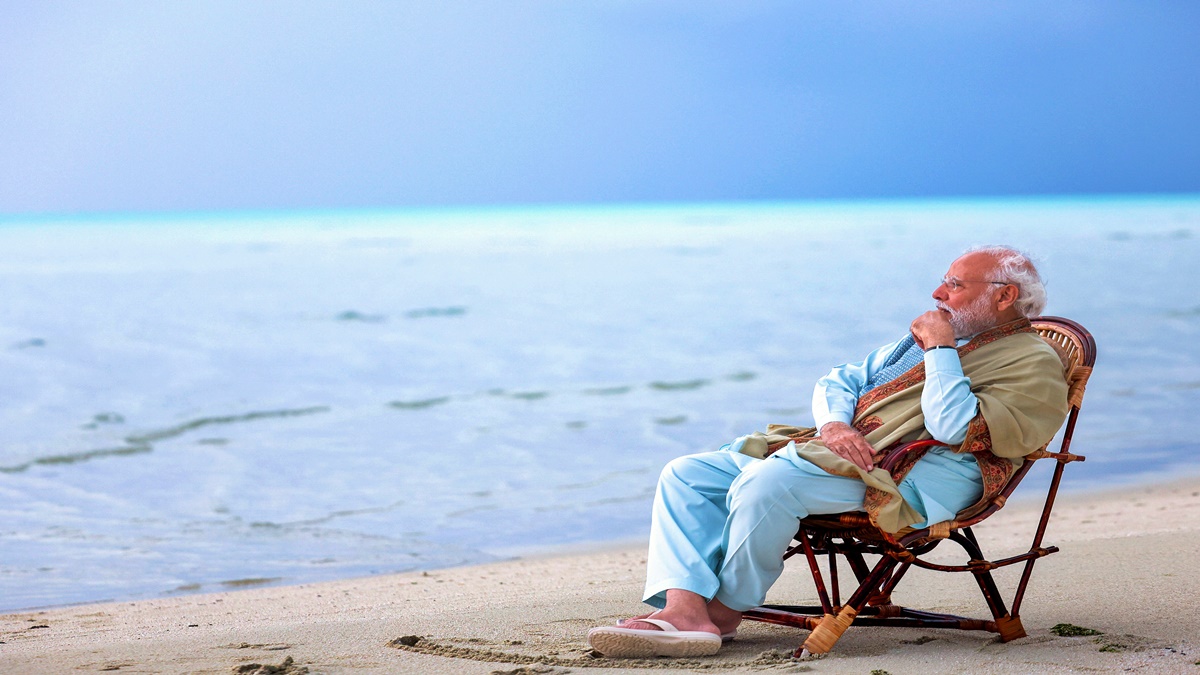 Modi in Lakshadweep Modi in Lakshadweep