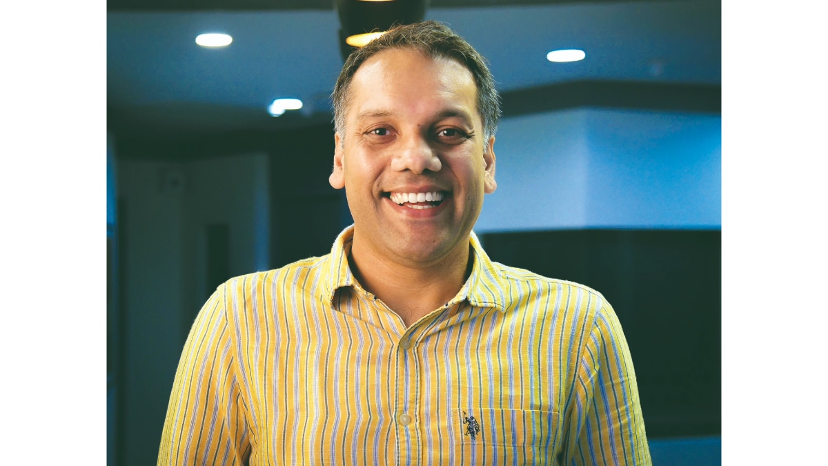 Jain loves his Garmin watch