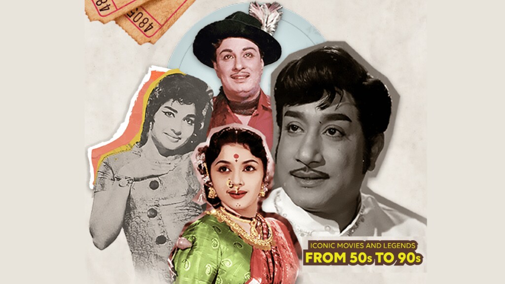 From the 50s and 60s, the programming will feature titles starring yesteryear Ravichandran, Sivakuar, Jaishankar, Shivaji Ganesan, Gemini and MGR