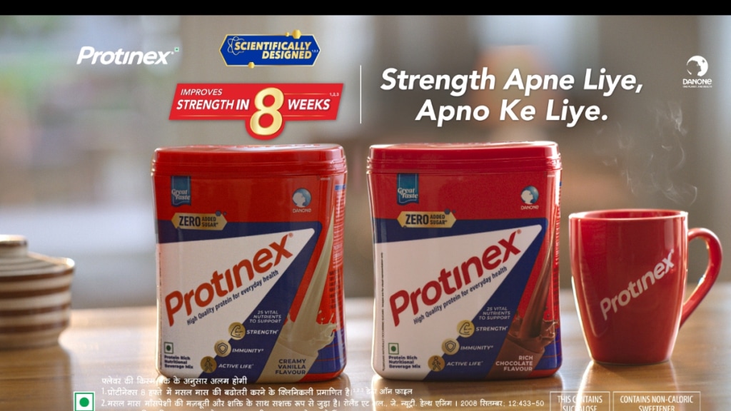 The campaign will be featured on television channels and various digital platforms, including Protinex's YouTube channel and social assets