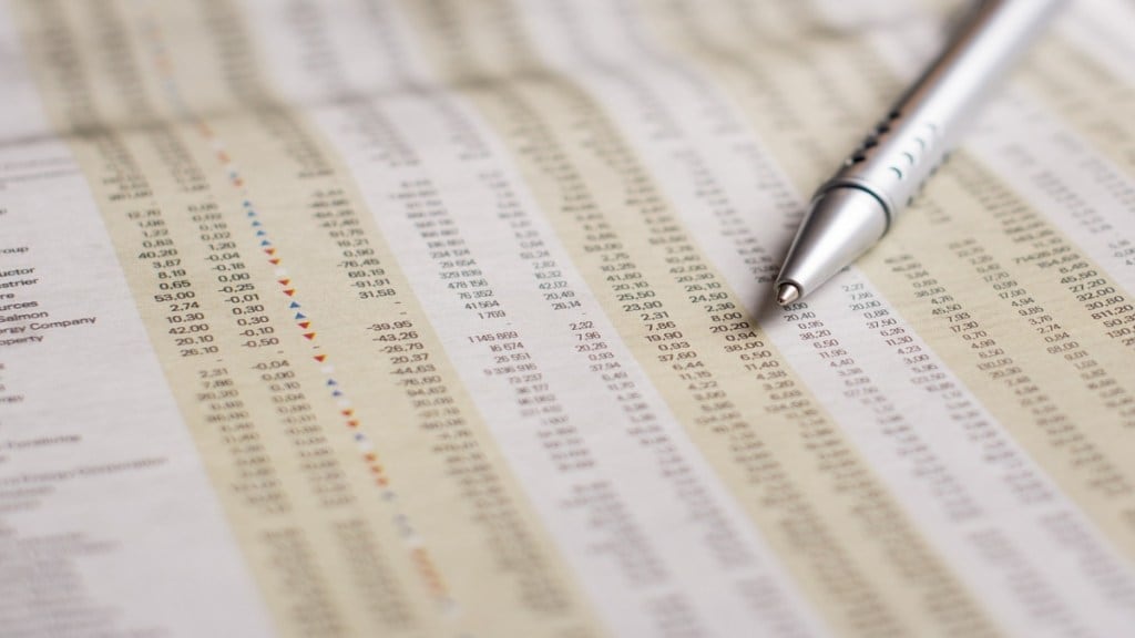 Newspaper and stocks