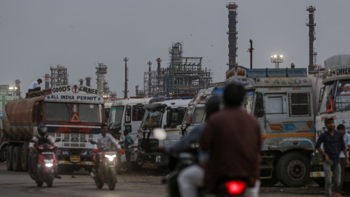 Oil refinery