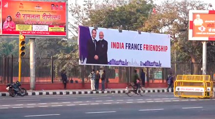 Macron will be the chief guest at the 75th Republic Day celebrations (Image/PTI)