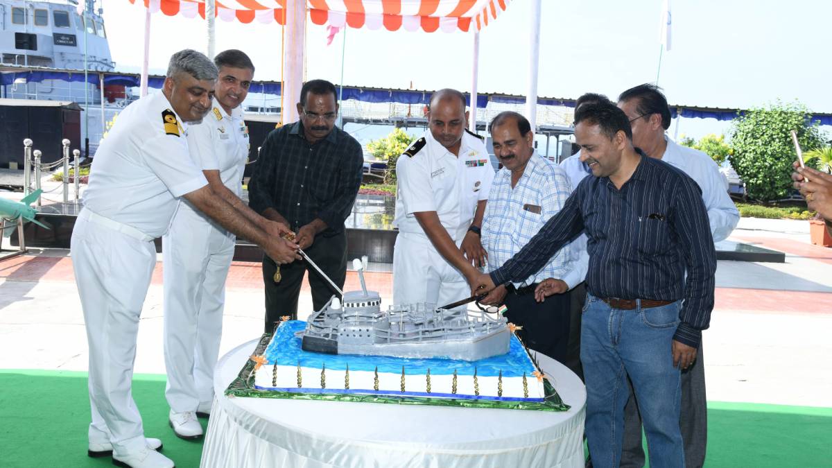 Indian Navy, navy, Indian Navy commander, indian army, Indian Navy farewell, navy farewell, Port Blair