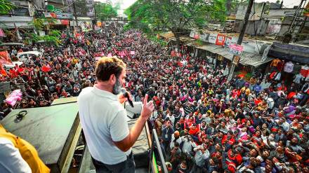 Rahul Gandhi vs Himanta Biswa Sarma as Bharat Jodo Nyay Yatra enters Assam