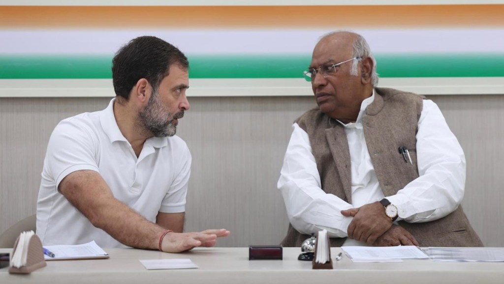 Rahul Gandhi, Mallikarjun Kharge