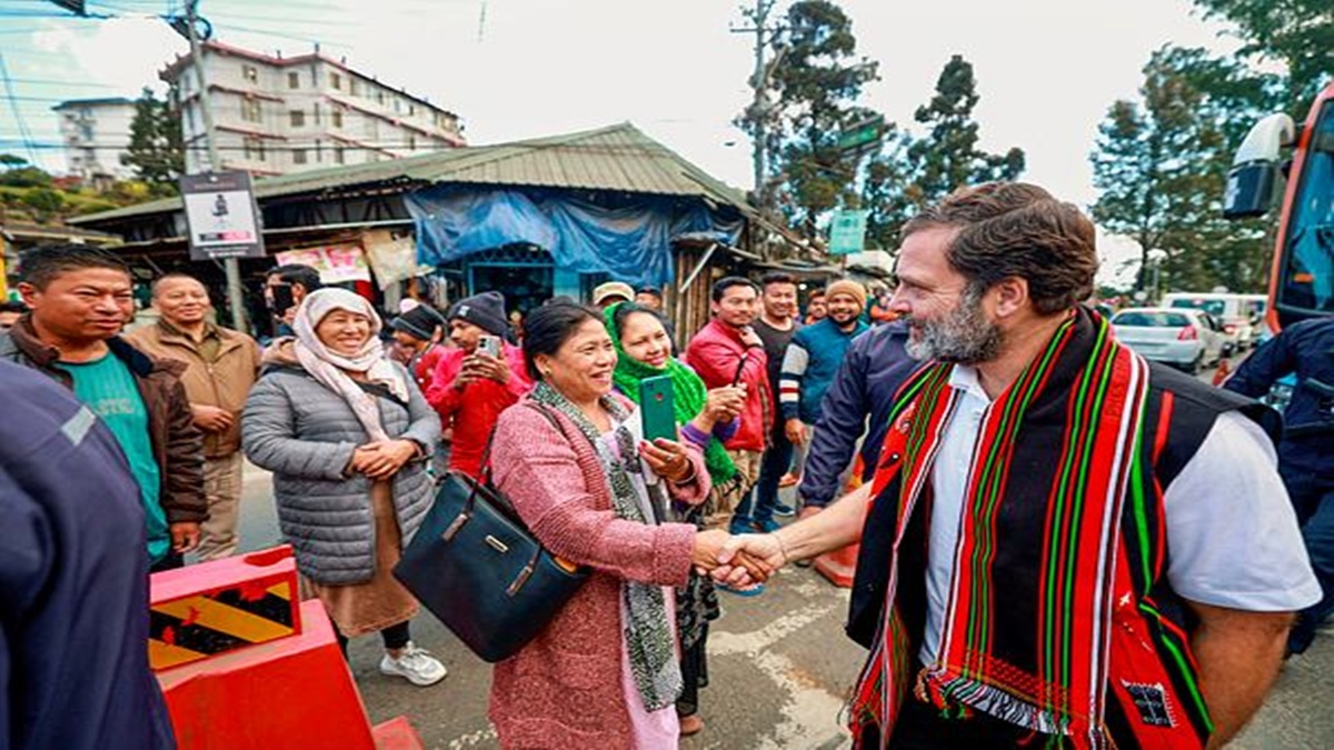 Bharat Jodo Nyay Yatra day 3: 'Doesn't matter If you're a small state', says Rahul Gandhi in Nagaland Bharat Jodo Nyay Yatra day 3: 'Doesn't matter If you're a small state', says Rahul Gandhi in Nagaland