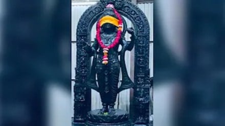 New photos of Ram Lalla idol placed inside Ayodhya temple New photos of Ram Lalla idol placed inside Ayodhya temple