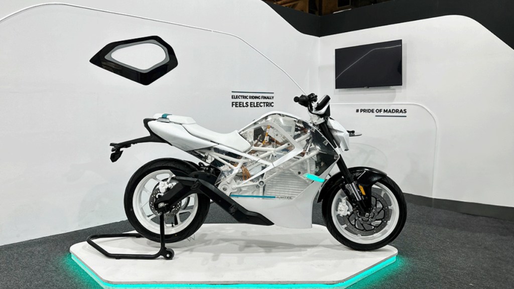Raptee e-motorcycle