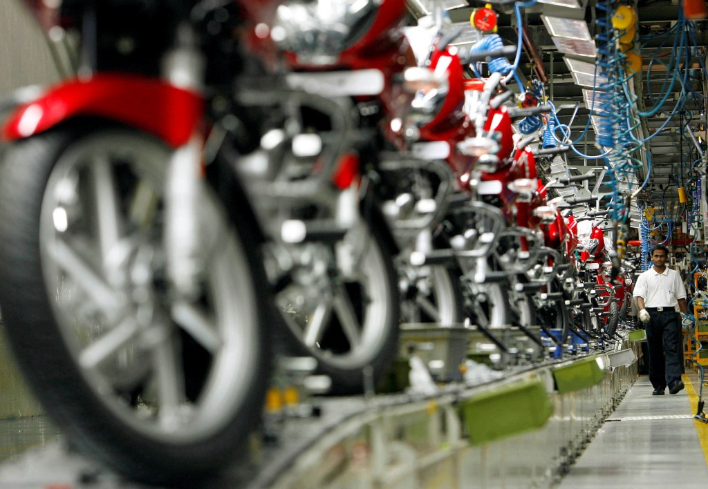 Bajaj Auto is aiming for the second spot in the electric two-wheeler market (Image/Reuters)