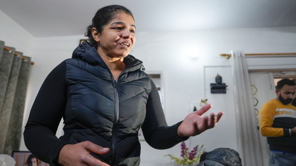 sakshi Malik, wfi row sakshi Malik, wfi row