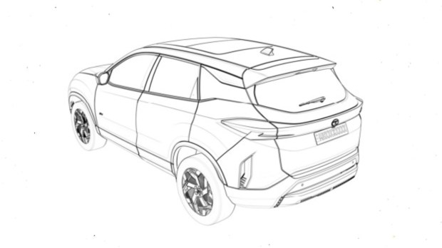 Tata Harrier EV patent