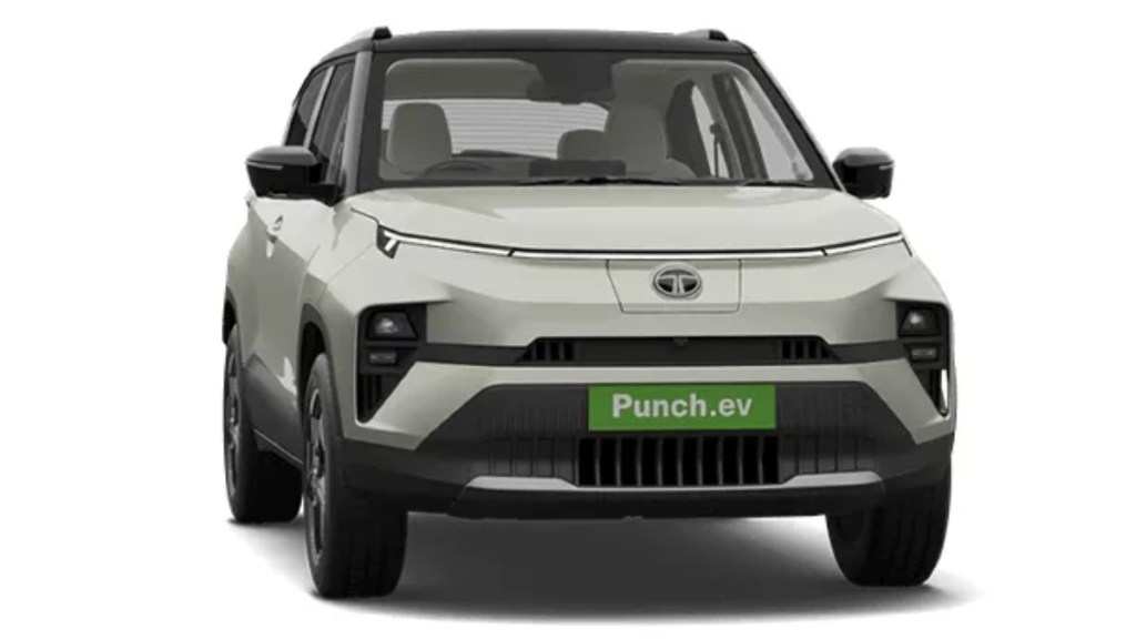Tata Punch EV Oxide grey