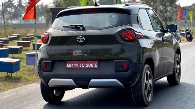 Tata Punch EV review rear