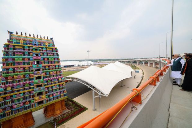 The GRIHA-IV-rated terminal represents a significant advancement in the civil aviation sector. Furthermore, the expansion projects at the airport encompass the construction of a new apron, associated taxiways, a Control Room, supporting Equipment Rooms, Terminal RADAR, RADAR simulation, Automation facilities, VHF, AAI offices, and Meteorological offices, among other features. (Photo: PTI)