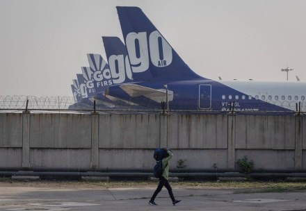 More than 50 flights have been delayed at the city's Indira Gandhi International Airport (Image/Reuters) More than 50 flights have been delayed at the city's Indira Gandhi International Airport (Image/Reuters)