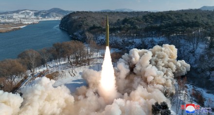 North Korea says it tested solid-fuel hypersonic missile (Image/Reuters)