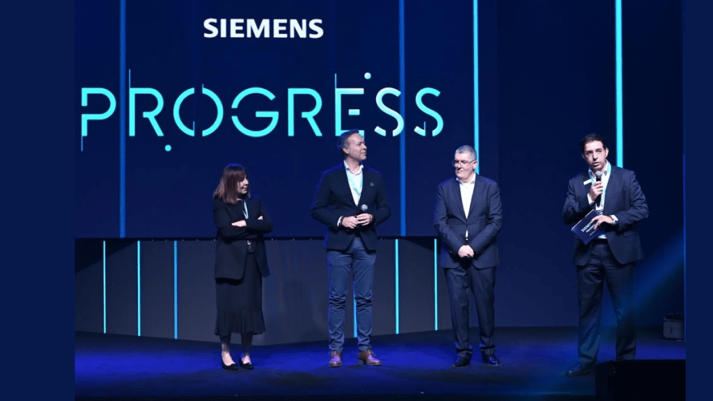 The refreshed Siemens brand identity was unveiled in Bengaluru The refreshed Siemens brand identity was unveiled in Bengaluru