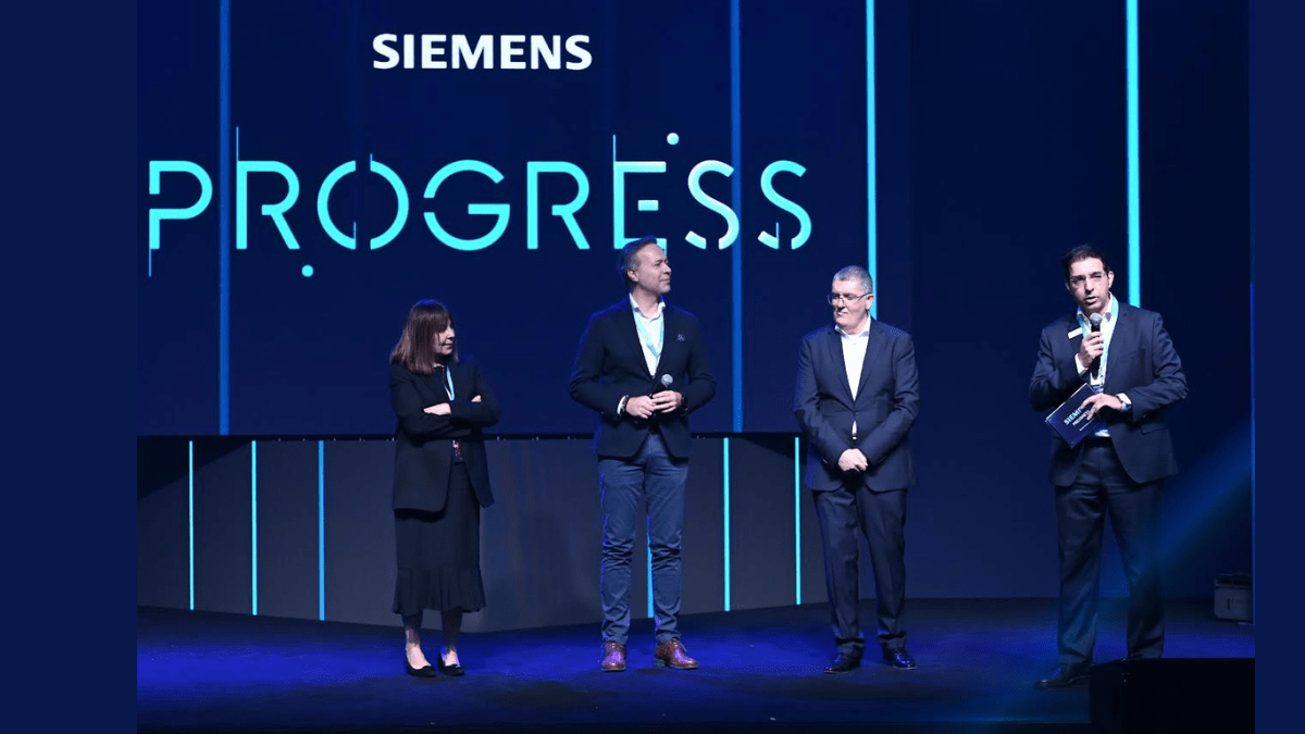 The refreshed Siemens brand identity was unveiled in Bengaluru The refreshed Siemens brand identity was unveiled in Bengaluru