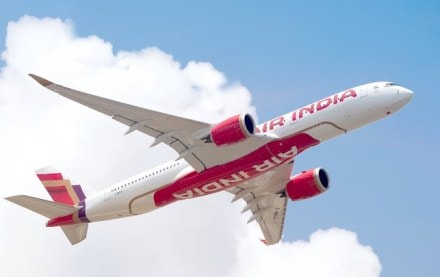 Airbus A350-900 touches the sky (Image/Air India)