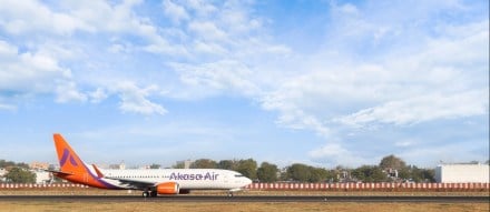 The mega deal comes on top of Akasa's existing order book for 76 Boeing 737 MAX planes (Image/Akasa Air)