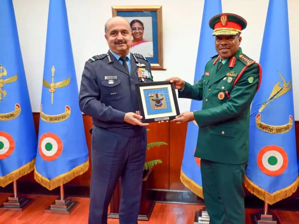 Chief of Defence Forces for Tanzania, General Jacob John Mkunda visited India last month (Image/ Indian Air Force)