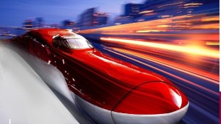 Upon completion, this electrification system will enable trains to travel at a speed of a staggering 320 kmph (Image/@nhsrcl)