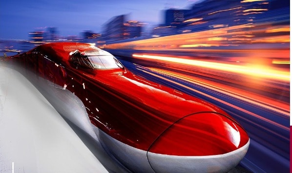 Upon completion, this electrification system will enable trains to travel at a speed of a staggering 320 kmph (Image/@nhsrcl)
