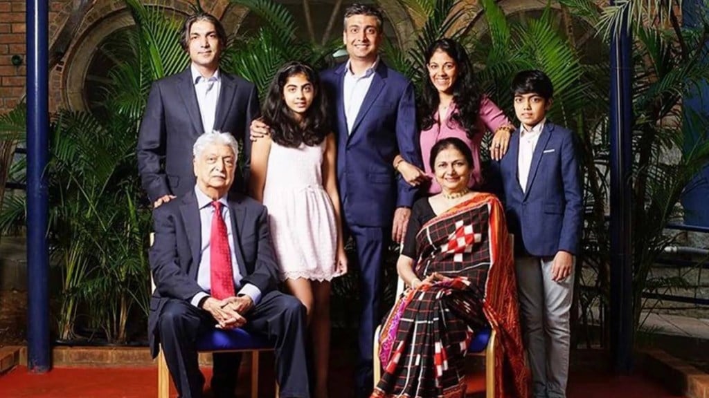 Azim Premji, Azim Premji net worth, Azim Premji family, Azim Premji lifestyle, Azim Premji wife, Azim Premji kids, wipro, wipro net worth, wipro revenue, yasmeen premji, who is yasmeen premji, yasmeen premji net worth