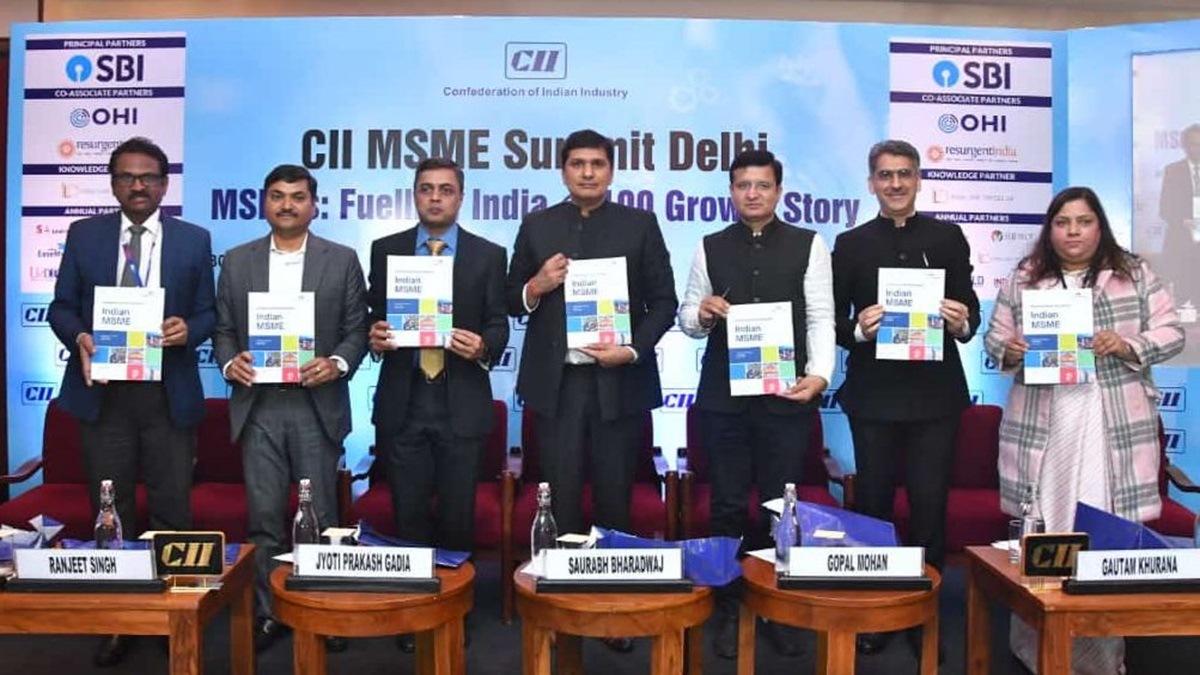 cii, msme, saurabh bhardwaj, delhi, ai, aam aadmi party, technology parks, sidbi, artificial intelligence