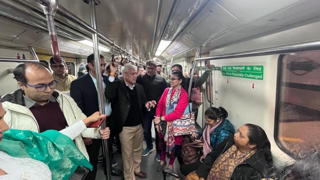 Delhi metro, DMRC, Delhi metro news, Kailash Gahlot , Delhi metro stations, Dhansa Bus Metro Station , Dhansa Metro Station, IP metro station