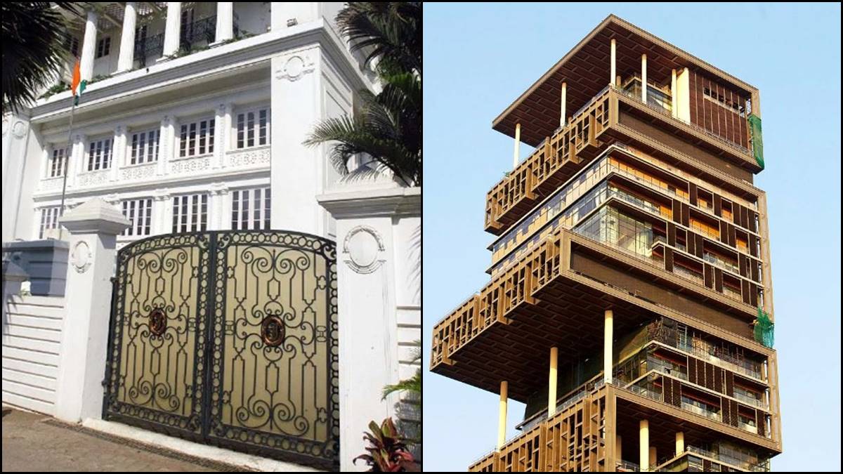 expensive houses, billionaire houses in india, indian billionaire home, inside shah rukh khan mannat, JK house, mukesh ambani house, most expensive house