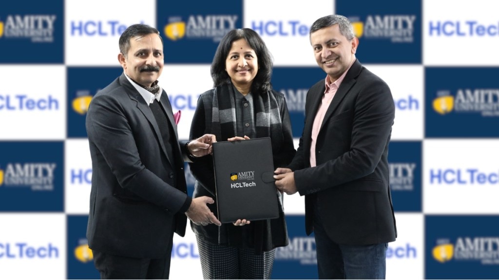 Amity University partners with HCLTech for industry-focused courses. Amity University partners with HCLTech for industry-focused courses.