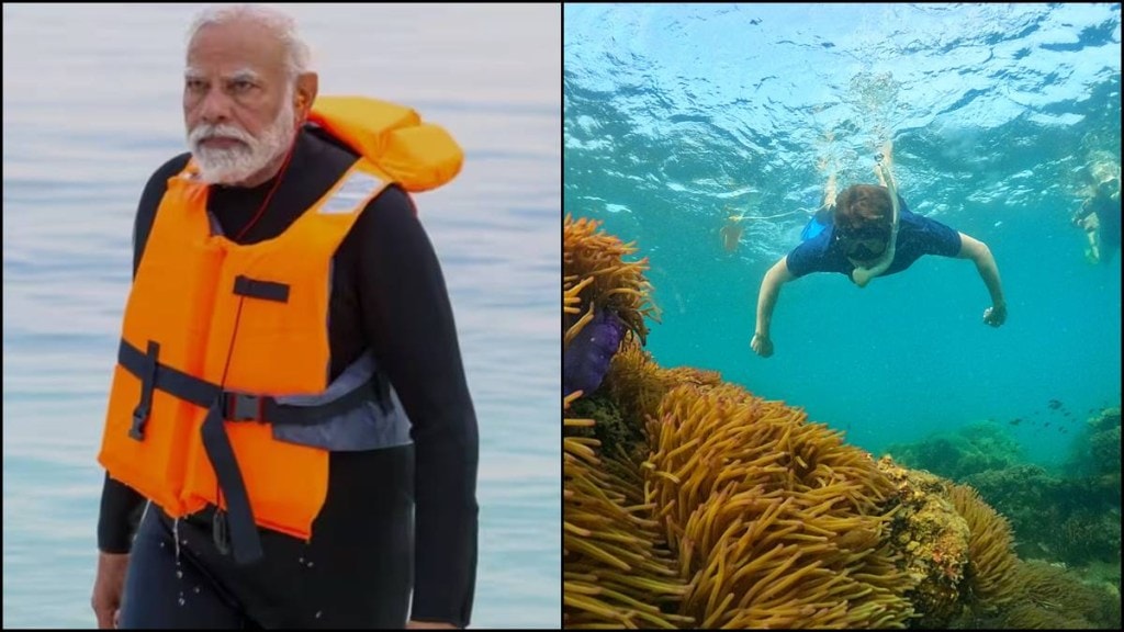 PM Modi, PM Modi snorkelling, PM Modi Lakshasweep, PM Modi travel, water sports, water sports destinations, best water destinations, travel guide PM Modi, PM Modi snorkelling, PM Modi Lakshasweep, PM Modi travel, water sports, water sports destinations, best water destinations, travel guide