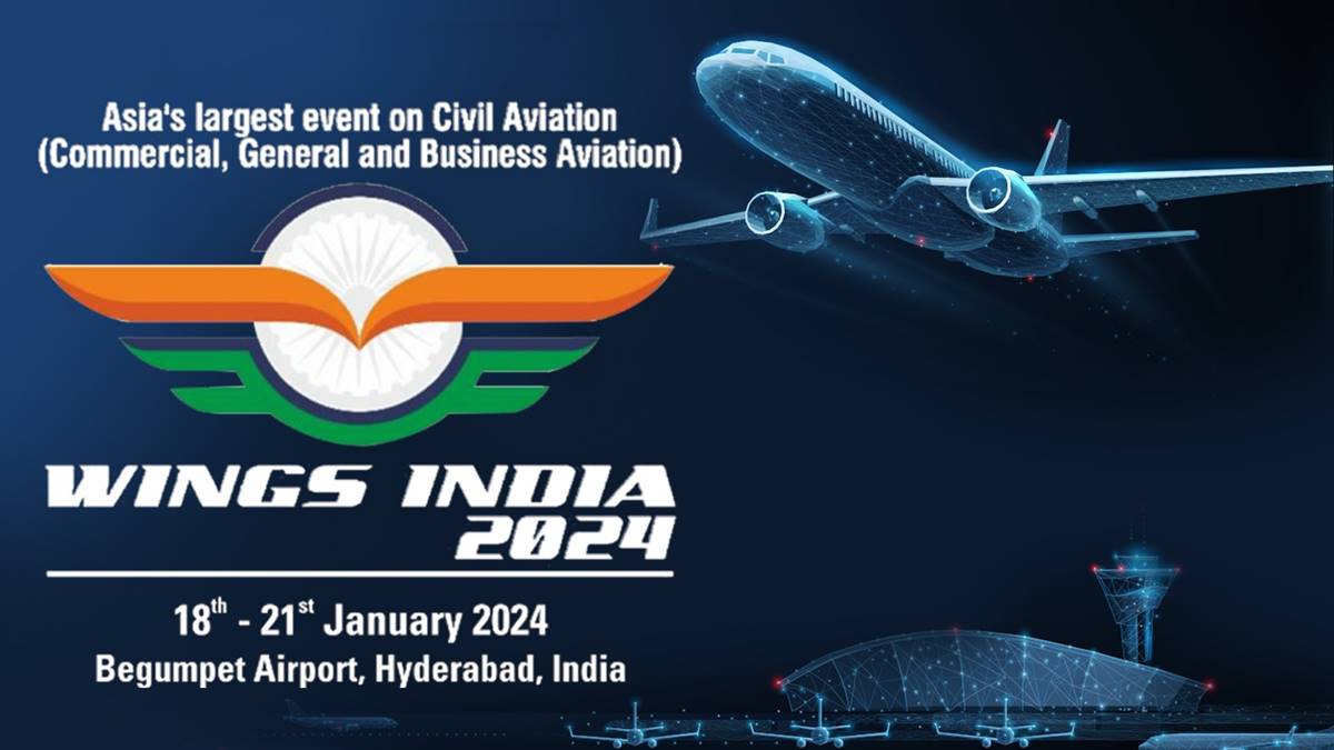 wings india, wings india 2024, largest civil aviation event, hyderabad, aviation