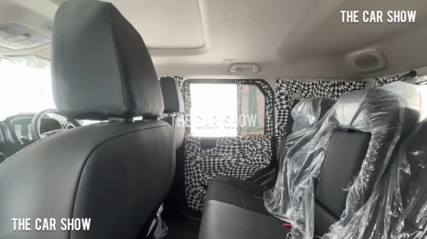 5-door Mahindra Thar interiors