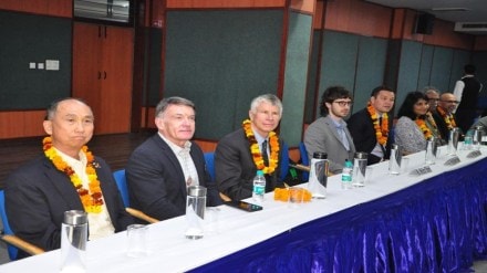 During the visit, the HOIs of Amity University introduced themselves to the distinguished guests.
