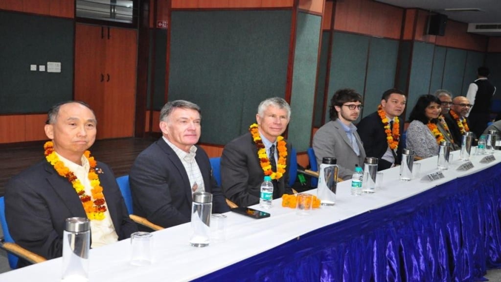 During the visit, the HOIs of Amity University introduced themselves to the distinguished guests.