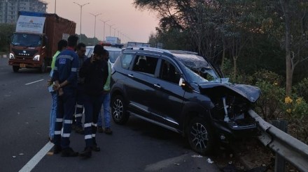 BRS MLA accident